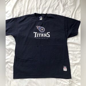 Tennessee Titans Men’s XL T Shirt Navy Blue